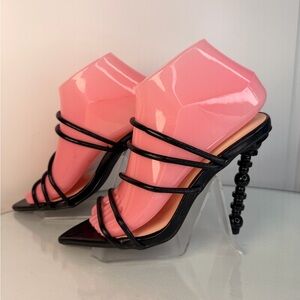 Halston Elegant Black Women's Heels